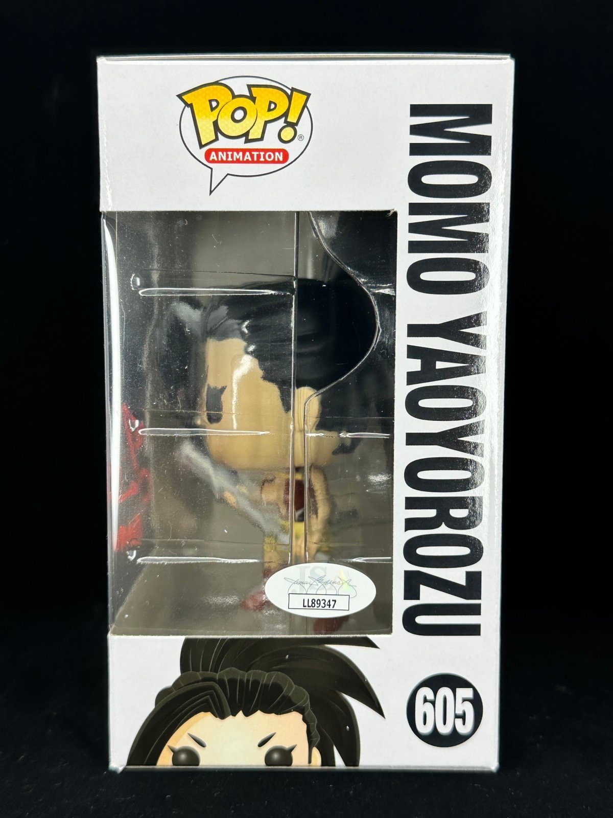 Autographed My Hero Academia Momo Yaoyorozu Funko Pop! #605