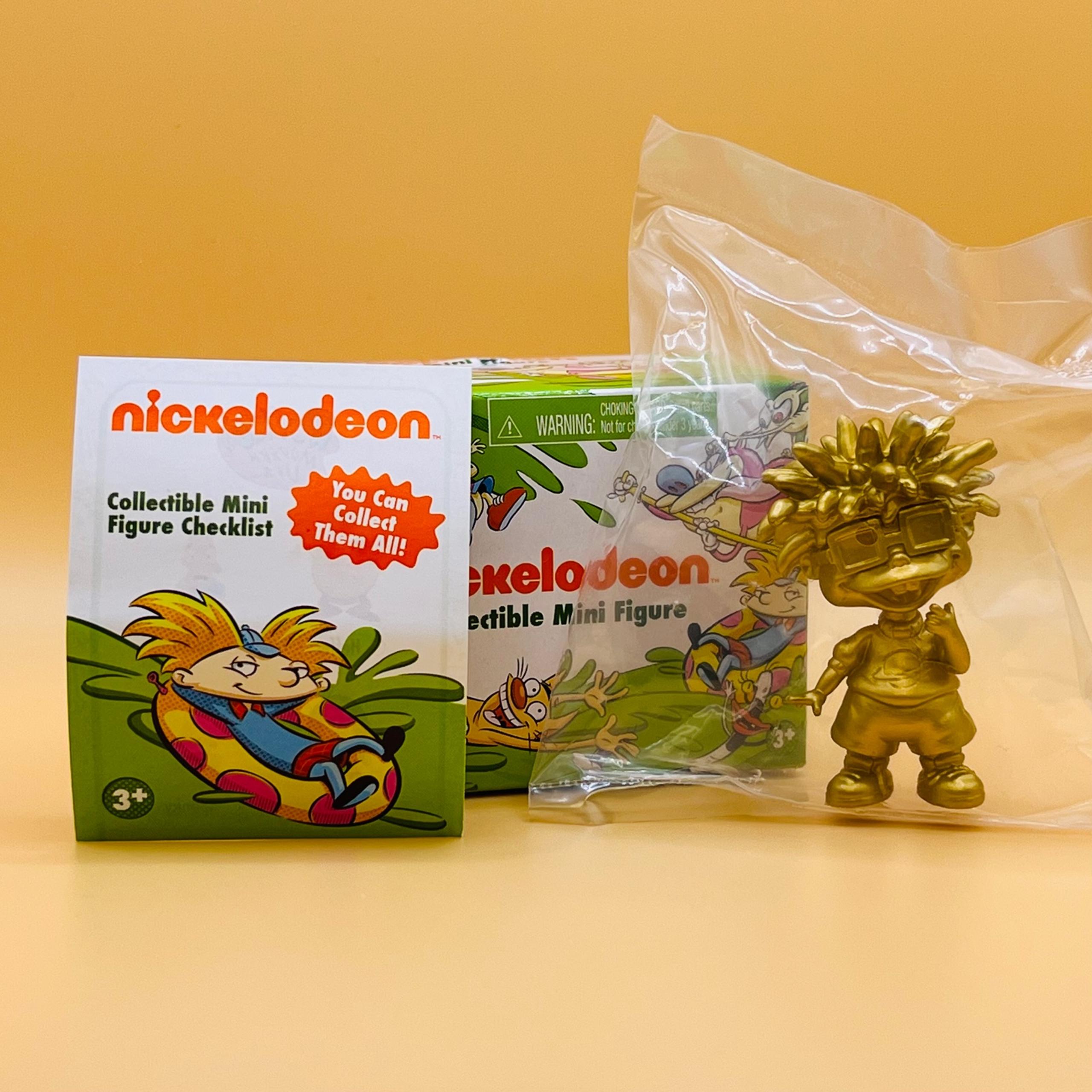 Nickelodeon Retro 90's collectible mini figures gold chase Chuckie NOOTB