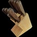 Barclay Forged Steel Knife Block Set