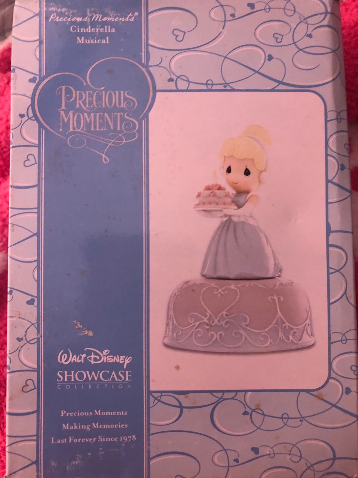 Precious Moments Disney Cinderella Musical (2007 W/ Box) A Dream Is A Wish
