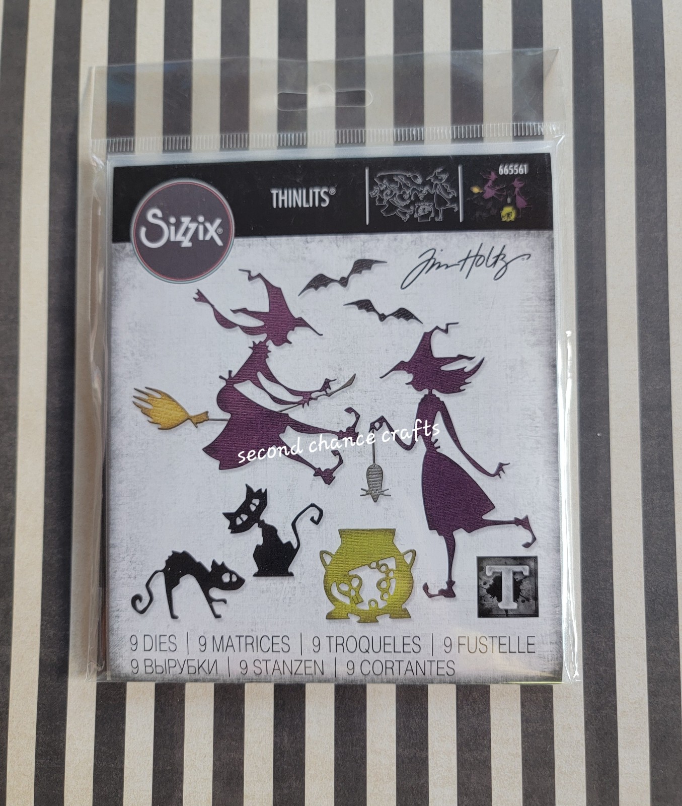 Sizzix Thinlits Die - Toil & Trouble by Tim Holtz