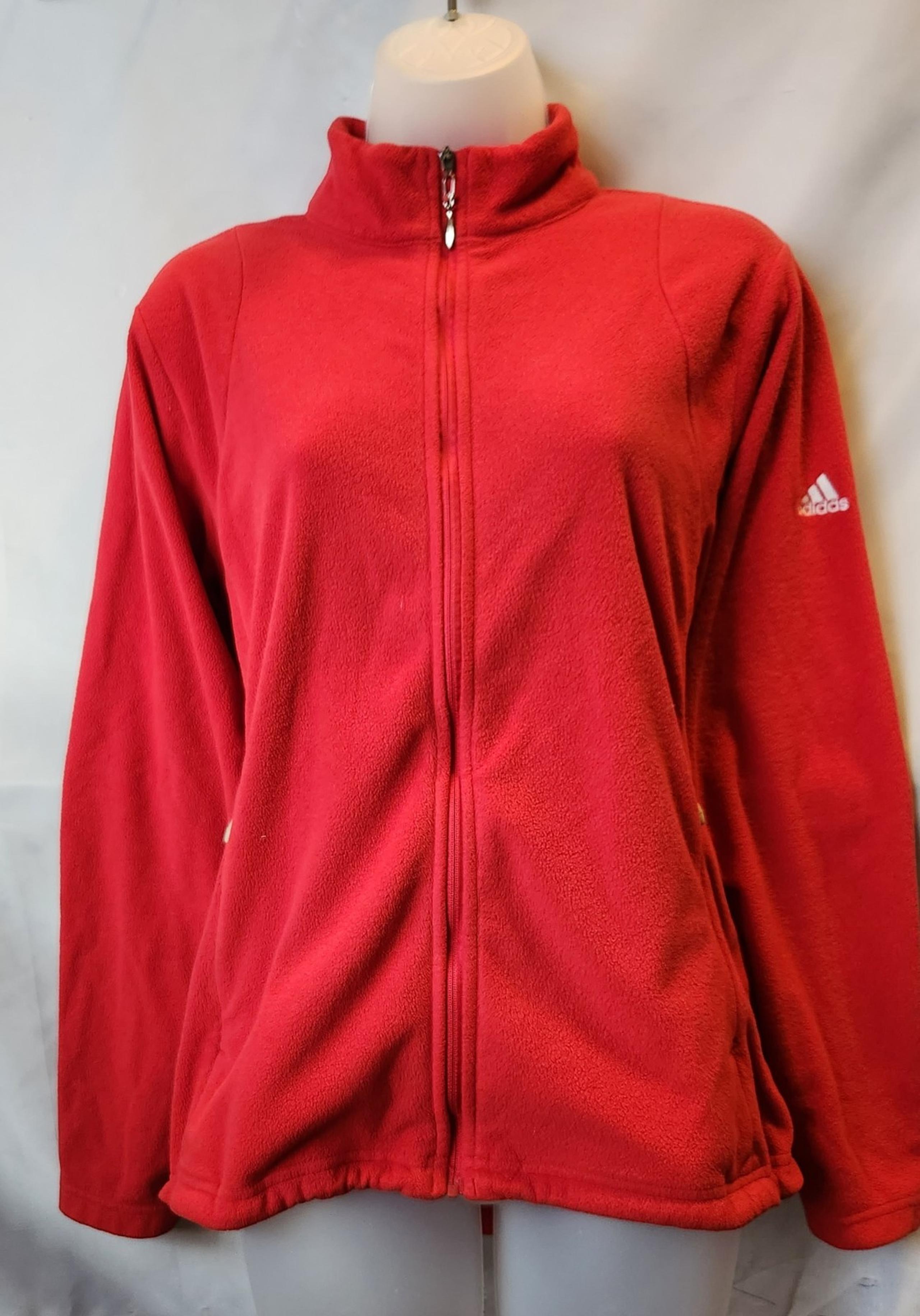 Adidas fleece jacket Sz M
