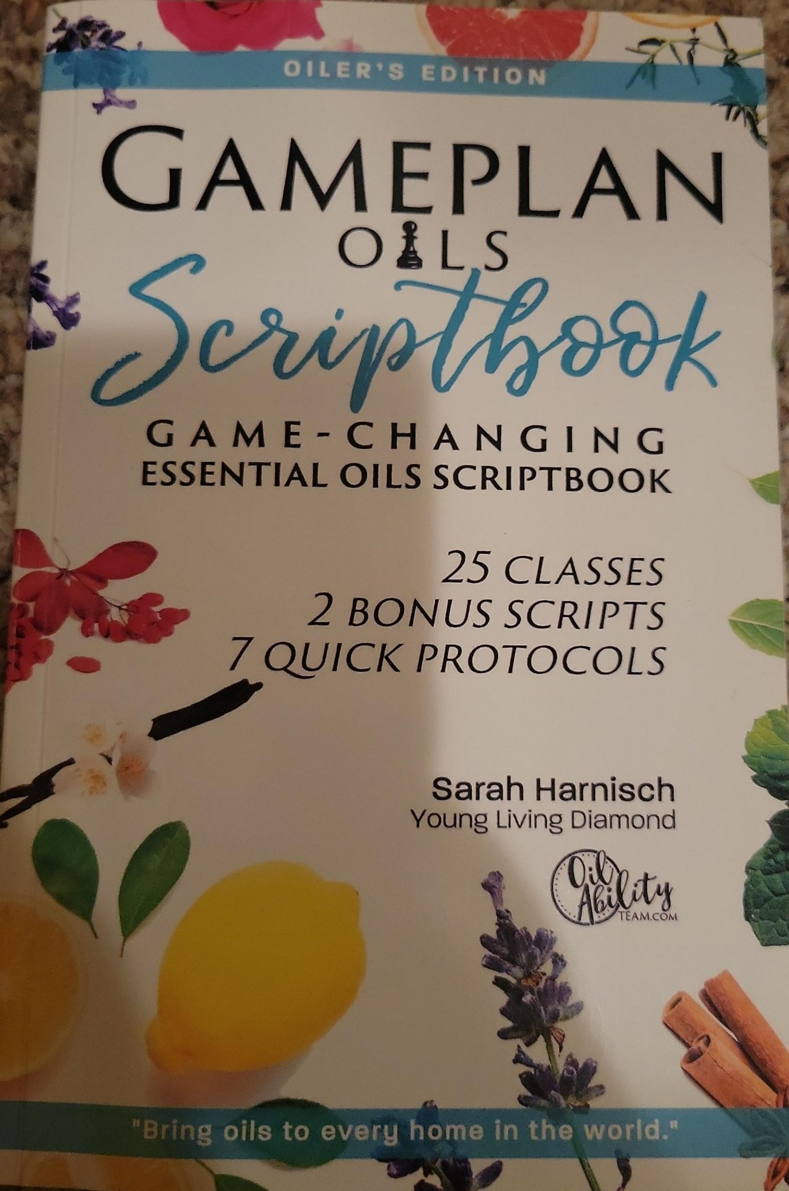 GamePlan Oils Scriptbook