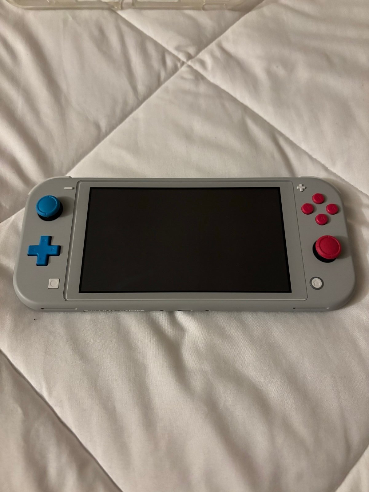 Nintendo Switch Lite Limited Pokemon Zacian and Zamazenta Edition With Case