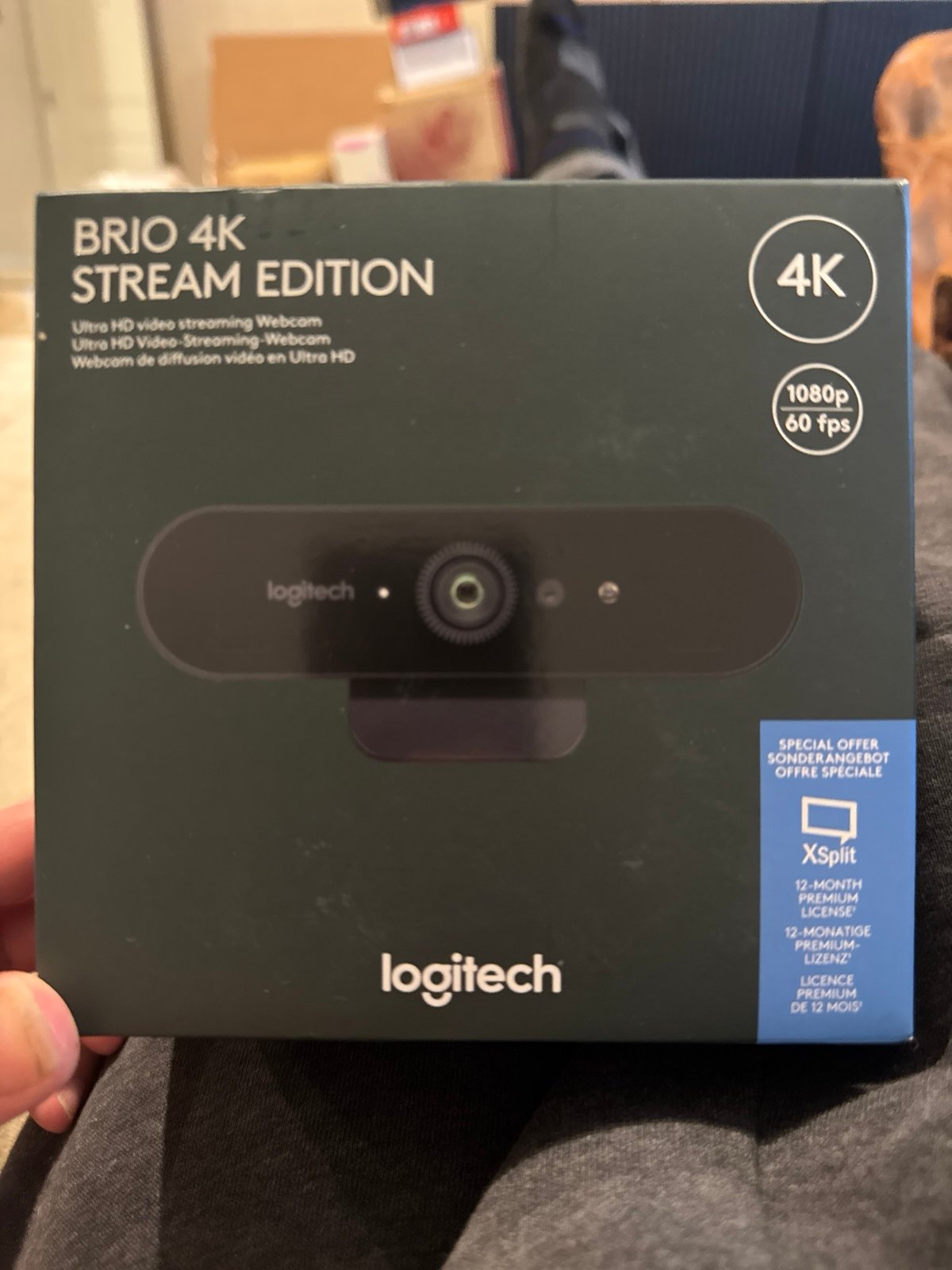 Logitech brio 4k webcam