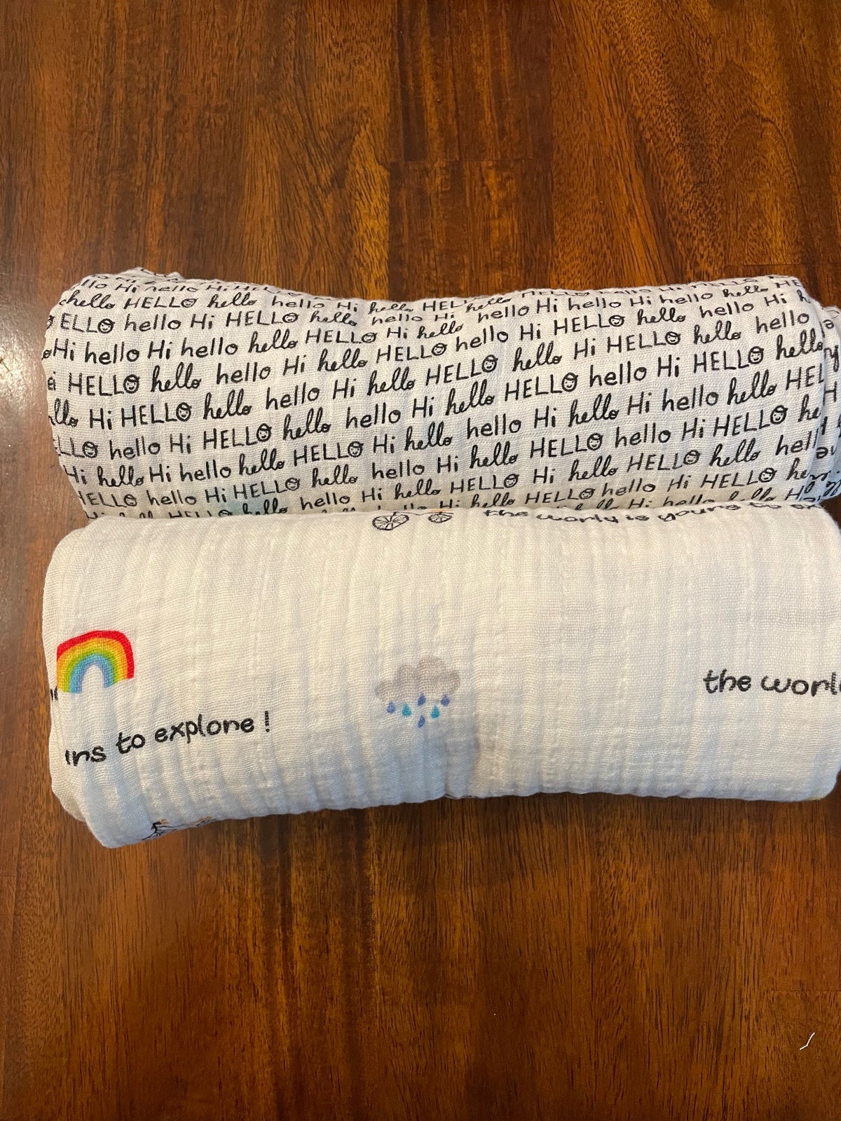Handmade XL Swaddle blankets