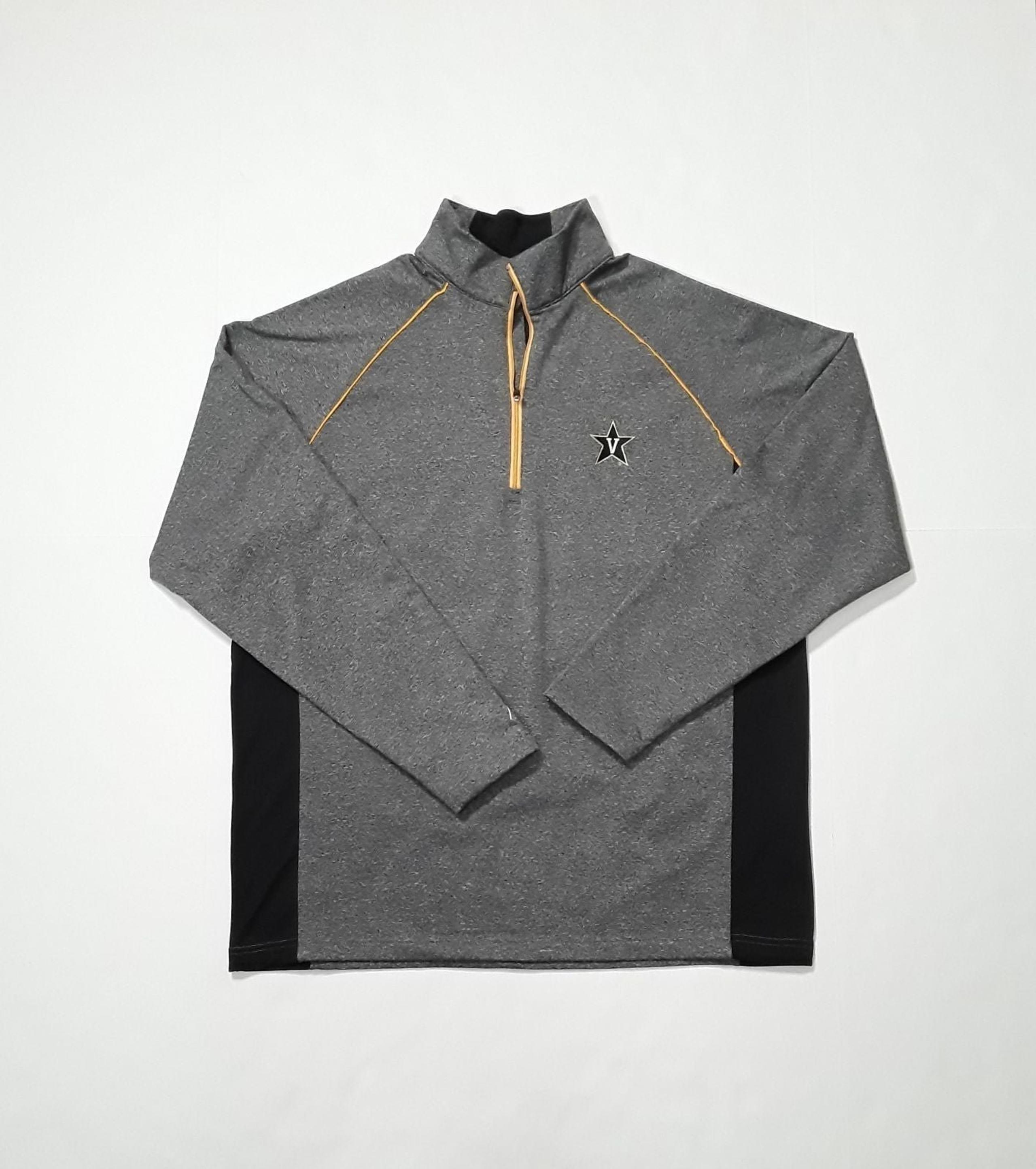 Quarter Zip Pullover Vanderbilt College Men's Fleece - Antigua