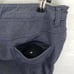 Lululemon ABC Pant Skinny Tech Men's 33 X 27 Blue Chambray Woven Stretch LM5983S
