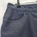 Lululemon ABC Pant Skinny Tech Men's 33 X 27 Blue Chambray Woven Stretch LM5983S