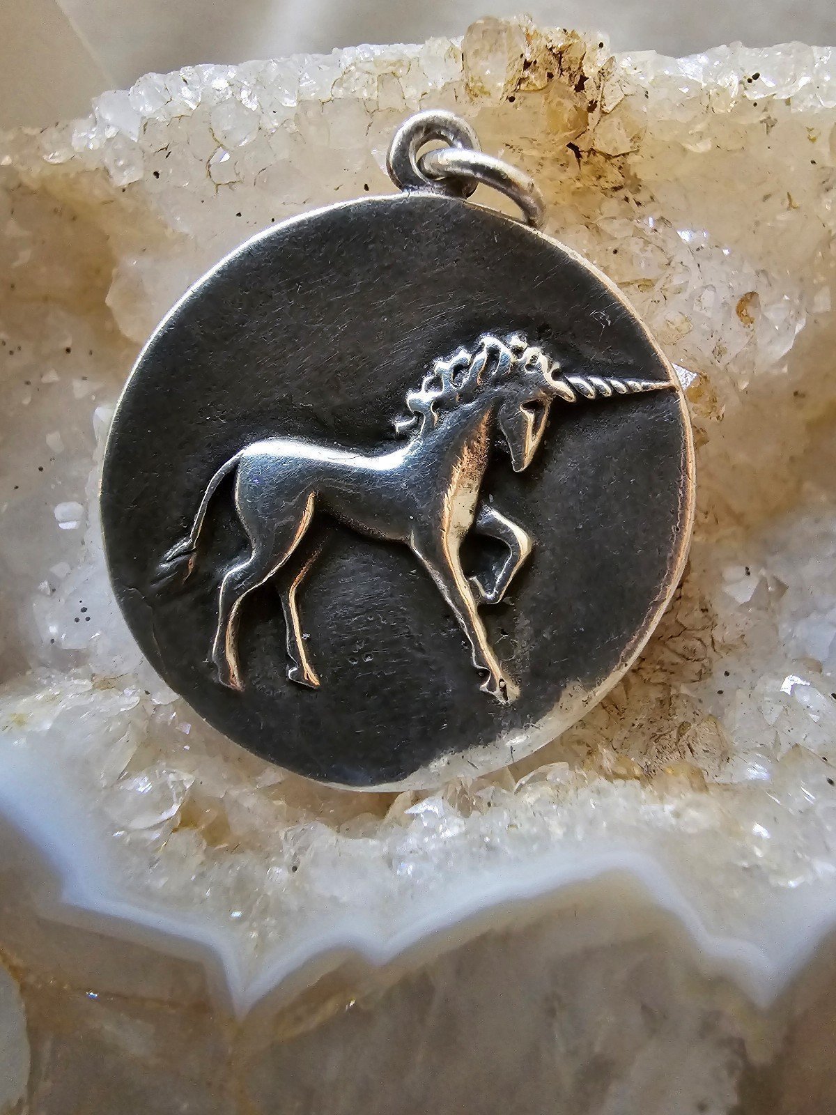 ***Rare Retired James Avery Unicorn Pendant Charm