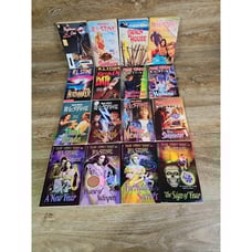 Lot of 15 R.L.STINE +1 Nightmare Club VTG Books Fear Street~Thriller Horror