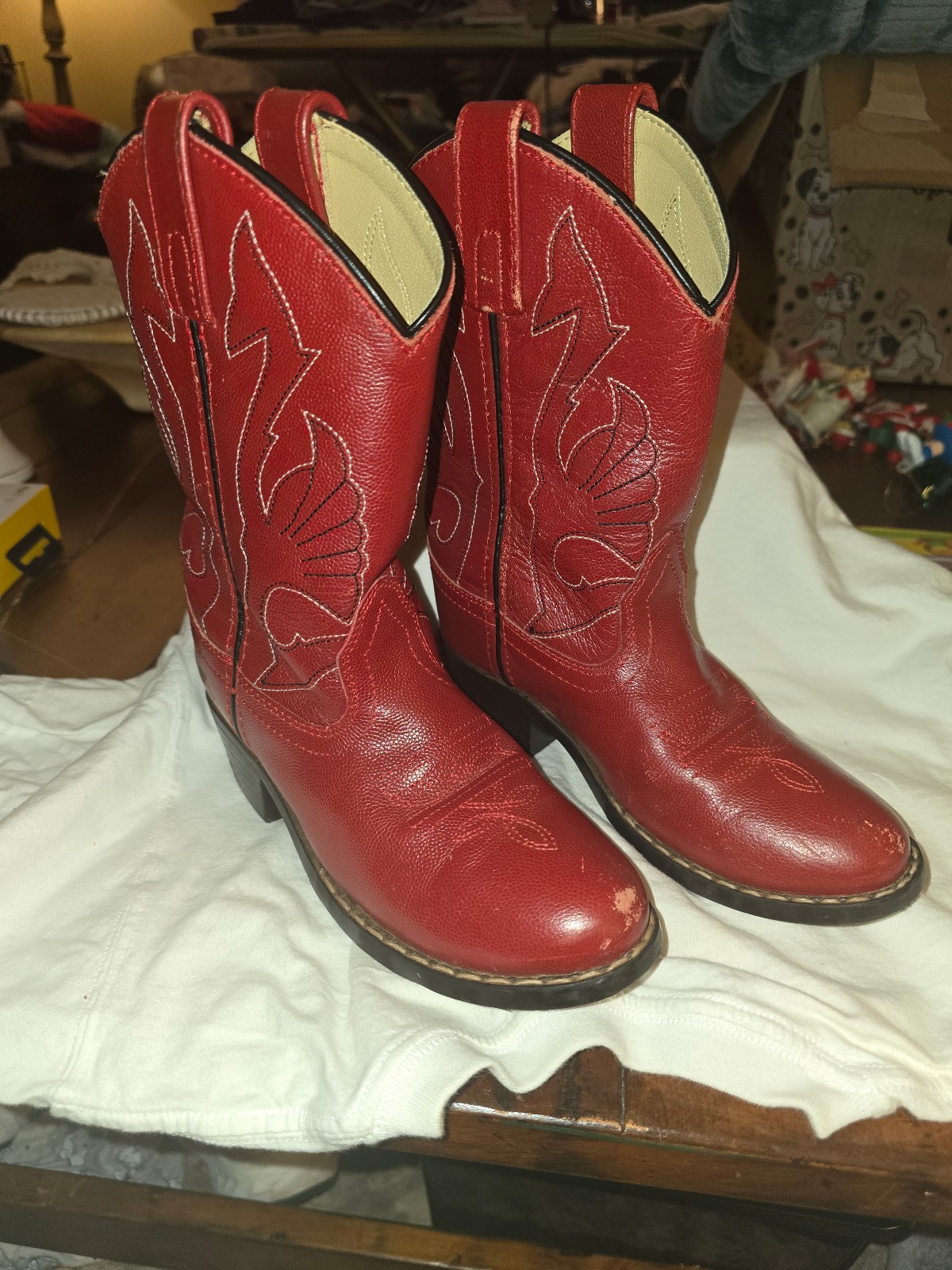 Cowboy Boots Red sz 13