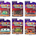 Hitched Homes 6 piece Travel Trailers Set Series 13 1/64 Diecast Models