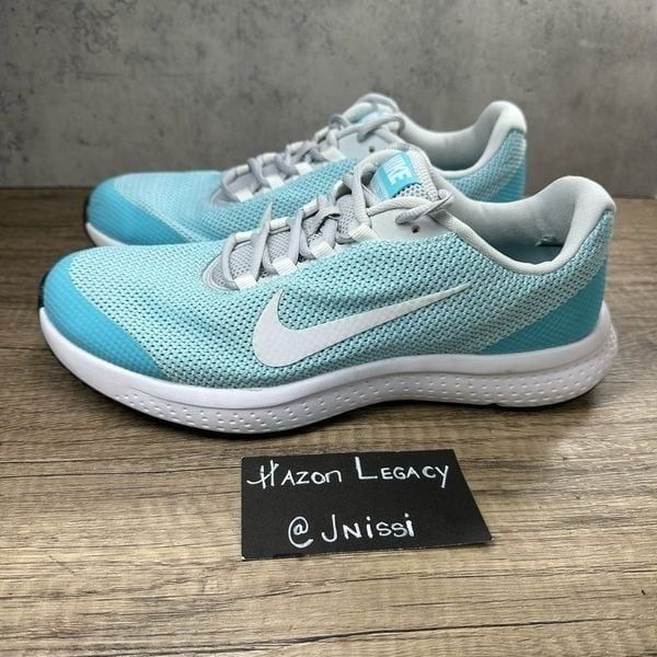 Nike~Women’s~Run~ Blue/White~All Day Low Top Comfort Sneakers~Size 9.5