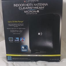Indoor HDTV Antenna 35 Mile Range 4K Ready