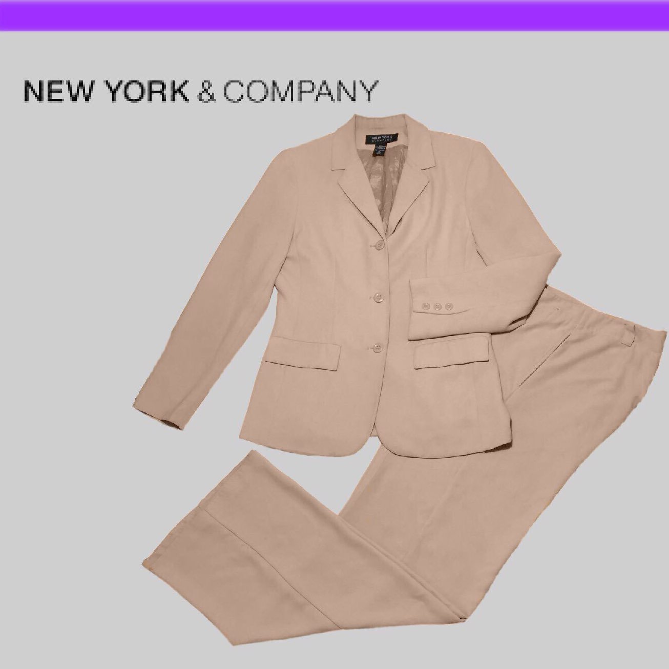 Talls Sz 8 Wide Leg Pant Suit