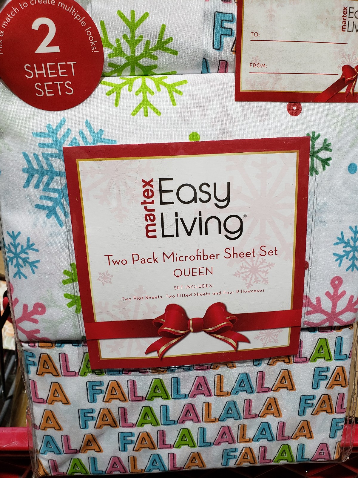 Queen size sheet set. Set of 2