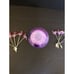 VINTAGE Glass Flamingo appetizer forks x10 in Pink Vase Holder