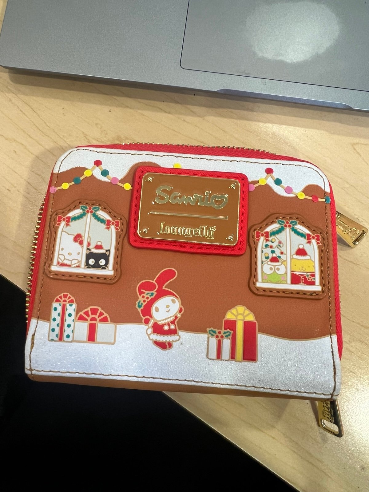 Loungefly Sanrio Hello Kitty & Friends Gingerbread Wallet BoxLunch Exclusive