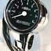 Baron Customs 3 Chrome Tachometer fits 1 & 1- 1/4 bar
