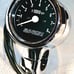 Baron Customs 3 Chrome Tachometer fits 1 & 1- 1/4 bar
