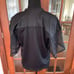 Vintage 1980s Black Mesh Sports Jersey T-shirt NOS Venus Knitting Mills Inc.