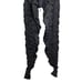 AGOGIE small pants black 20+ resistance built in bands full length active bottom