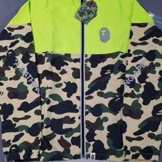 BAPE 1st Camo Yellow reflective Windbreaker Jacket