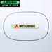 BRAND NEW UNIVERSAL 8PCS MITSUBISHI GLOWS IN THE DARK GREEN BADGE EMBLEM STICKE