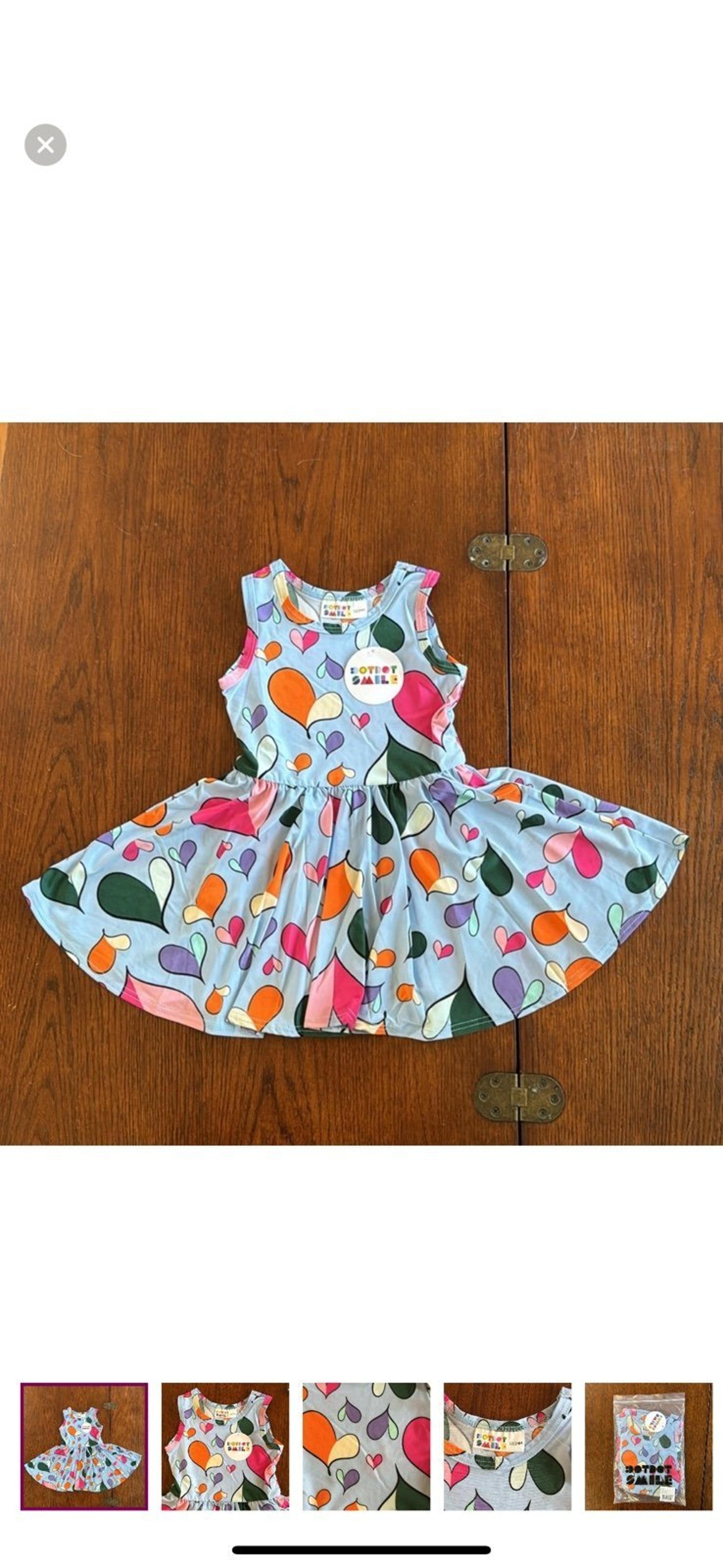 NWT Dot Dot Baby Girl Tank Dress