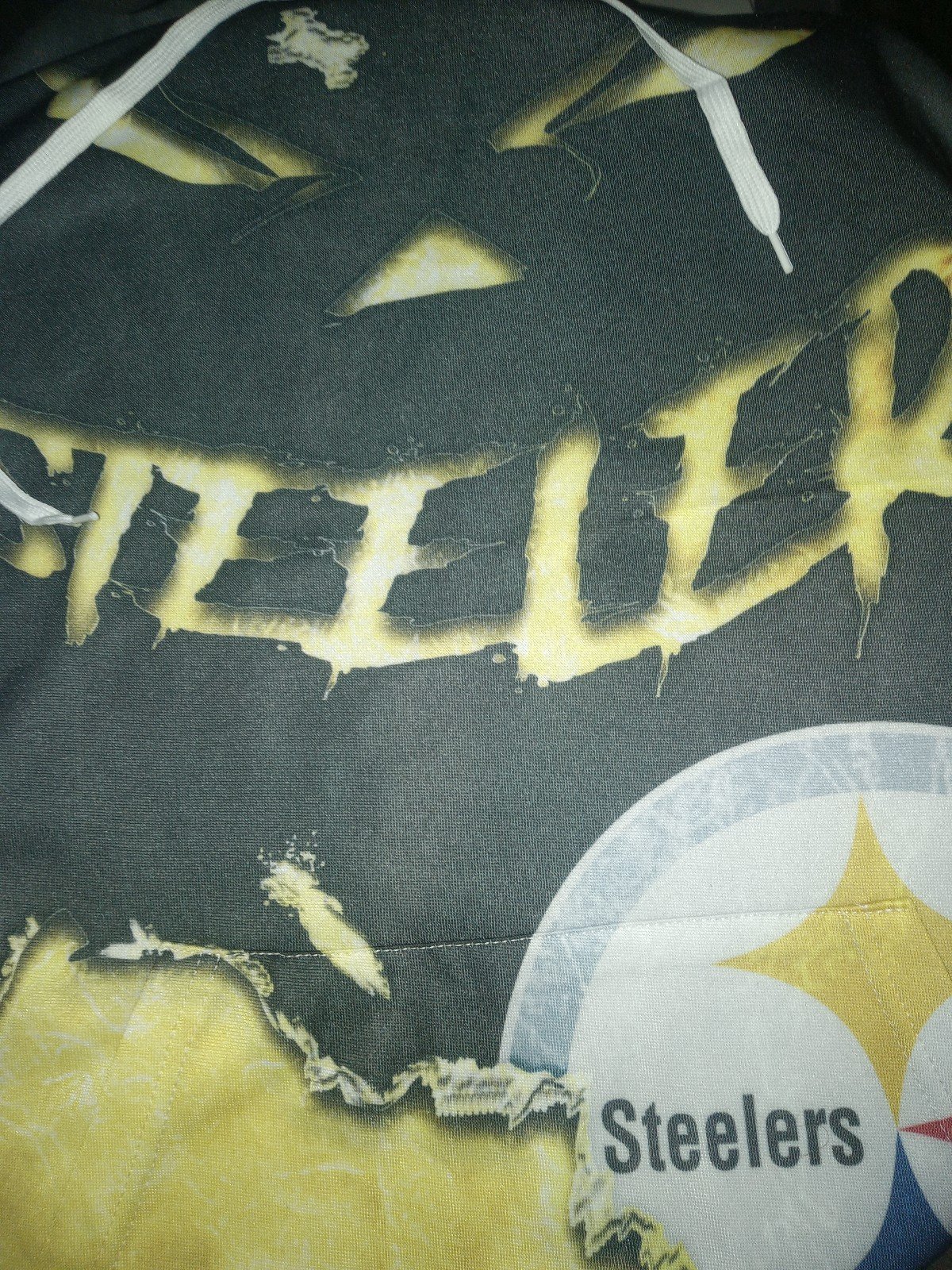 Mens large Pittsburg steelers hoodie mens