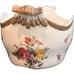 Vintage Mottahedeh Fine Porcelain Floral Designed Bowl w/Handles ~ Italy