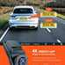 Vantrue S1 4K Dash Cam Front and Rear