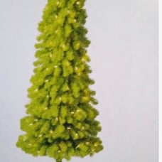 Hobby Lobby Grinch Christmas Tree 5' LED Bright Green Whimsical Indoor Light Up
