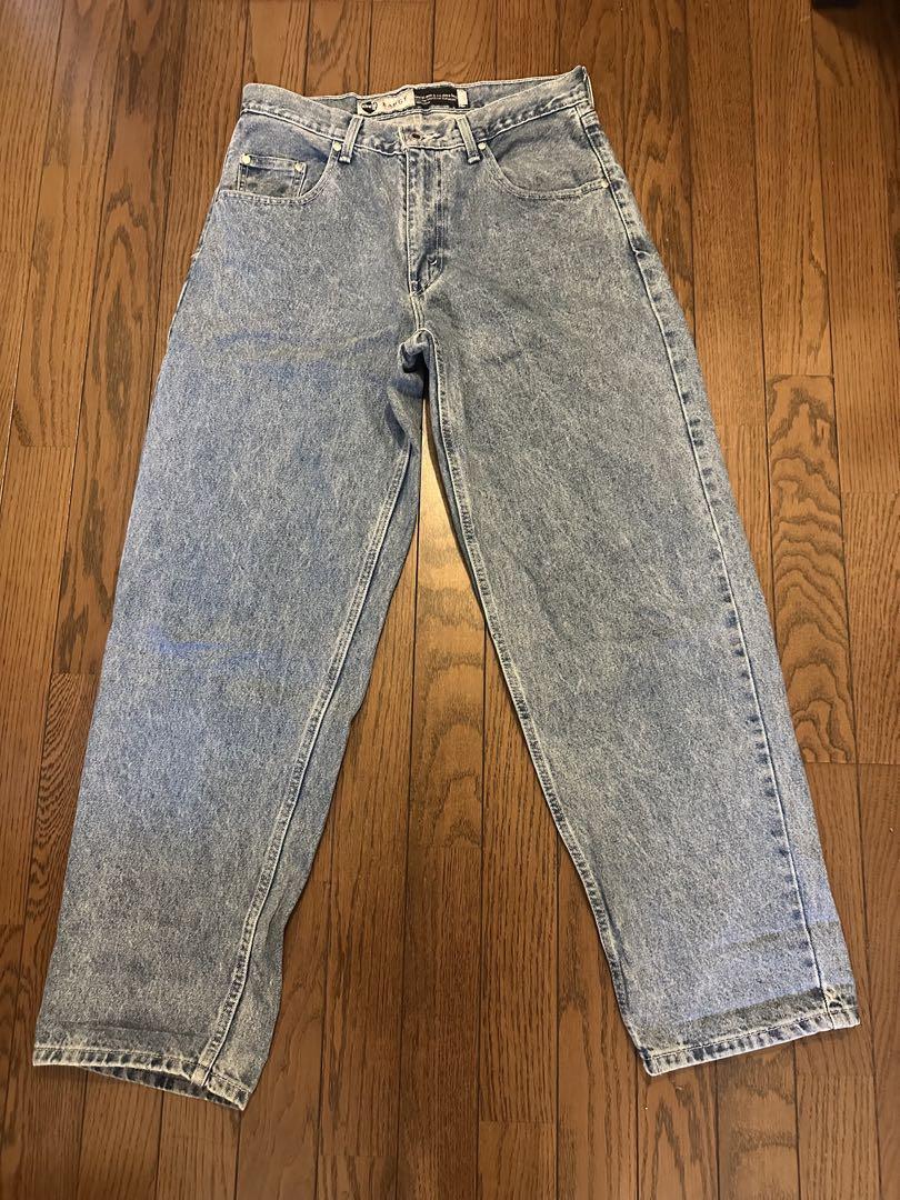 silverTab BAGGY Denim Pants Light Blue