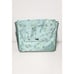 Abbi New York Teal/Blue/Green Dragonfly Print Gold Trim Satin Laptop/Briefcase