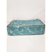 Abbi New York Teal/Blue/Green Dragonfly Print Gold Trim Satin Laptop/Briefcase