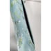 Abbi New York Teal/Blue/Green Dragonfly Print Gold Trim Satin Laptop/Briefcase