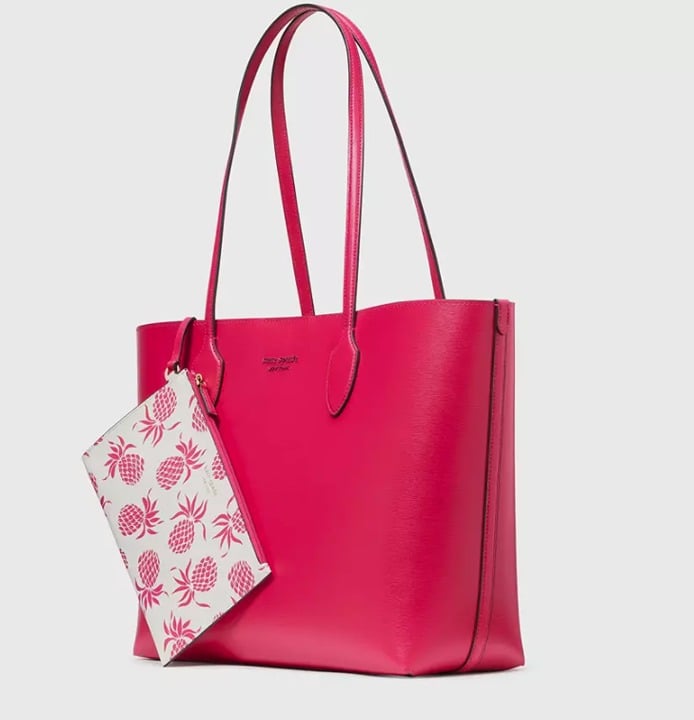 Kate Spade Bleecker Pineapple Pop Large Tote with Pouch and Dust Bag KH042 $248