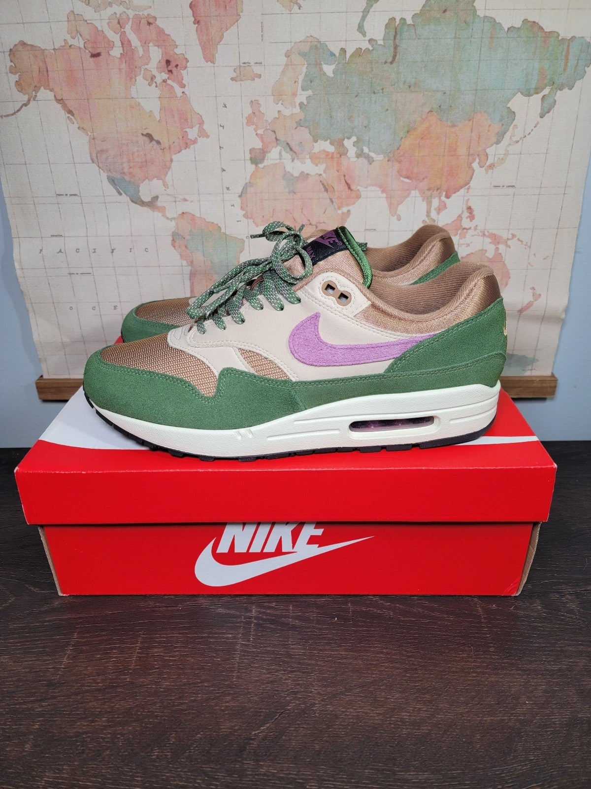 BRAND NEW Nike Men's Air Max 1 NH Treeline Mens Size 10.0