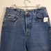 We the Free People Stella Kick Flare Crop Jeans Raw Hem Boho Faded NWT Size 30