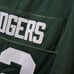 Nike NFL Green Bay Packers 12 Rodgers Jersey Short Sleeve Girls Youth Unisex