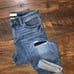 BP Distressed Patchwork Boyfriend Jeans