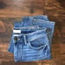 BP Distressed Patchwork Boyfriend Jeans