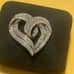 diamond heart pendant