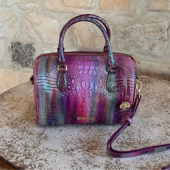 Brahmin Stacy Magical Mini Melbourne Genuine Leather Bag NWT Authentic