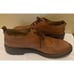 Authentic Gucci Brown Leather Brogue Lace-Up Size US S10.5 428597
