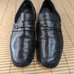 Bruno Magli Mens Horsebit Loafers Shoes Black Leather Silver Bit Size 10.5M. 2