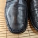 Bruno Magli Mens Horsebit Loafers Shoes Black Leather Silver Bit Size 10.5M. 2