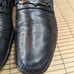 Bruno Magli Mens Horsebit Loafers Shoes Black Leather Silver Bit Size 10.5M. 2